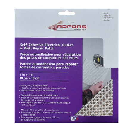 Adfors WALL REPAIR PATCH 7"" HD FDW6503-U